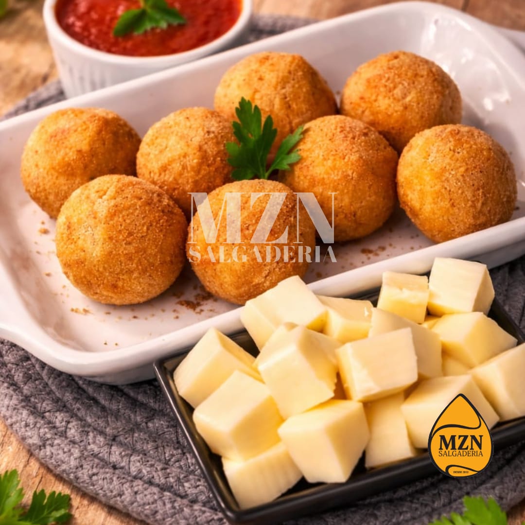 Bolinha de Queijo artesanal MZN Salgaderia